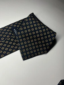 Corbata geométrica azul y amarilla Nautica Ancient Madder - Imagen 1 de 5