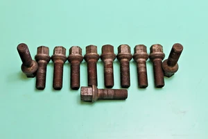 11x Wheel Bolt Audi A3 A4 A5 A6 VW Golf Touran Passat Screws Spherical - Picture 1 of 4