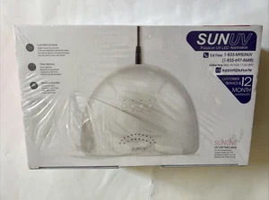 UV LED Nail Lamp,SUNUV Gel Light for Nail Polish 48W UV Dryer with 3 Timers 2in1 - Picture 1 of 6