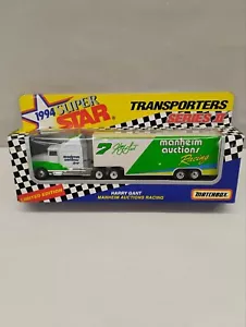 Harry Gant #7 Manheim Aste Matchbox 1994 Super Star Transporter Serie II - Foto 1 di 6