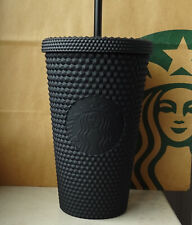 Starbucks Tumbler Thermobecher Cold to Go Bling Studded schwarz Logo 16oz NEU
