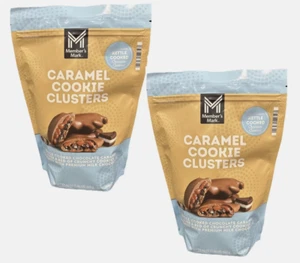 2 paquetes de racimos de galletas de caramelo Member’s Mark 23,46 OZ - Imagen 1 de 6