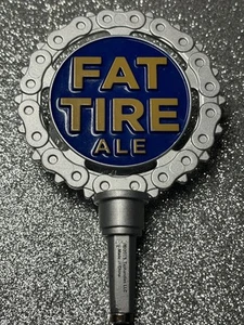 NEW BELGIUM BREWING Fat Tire Ale Topper For Beer Tap Handle-BRAND NEW NO BOX - Picture 1 of 3