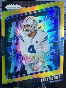 Panini Prizm 2024 - Hype Dak Prescott/10 Gold Prizm - Imagen 1 de 2