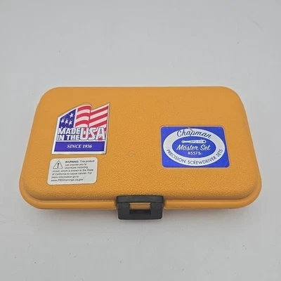 Chapman #5575 Master - 56 Part Screwdriver Set  USA MADE MFG DIRECT 53 Bits. - Image 1 of 4