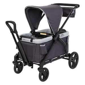 2-in-1 Kinderwagen-Wagon Plus Ultra Schwarz Baby Trend Expedition Wagen - Bild 1 von 11