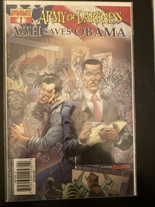 Army of Darkness Ash Saves Obama volumes, 1 &2. 2009 by Dynamite Entertainment. - Picture 1 of 3
