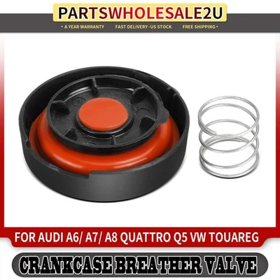 Cubierta de válvula PCV para Audi A6/A7/A8 Quattro Q5 Volkswagen Touareg diésel V6 3,0 L Foto 1 de 4