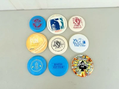 Lot of 9 used Mini Disc Golf Discs Discraft etc. Lot - Изображение 1 из 4