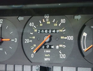 Volvo 240 Gauge Cluster K9800  1990 DL WAGON. Only Correct For 1990 240 WAGON. - Picture 1 of 7