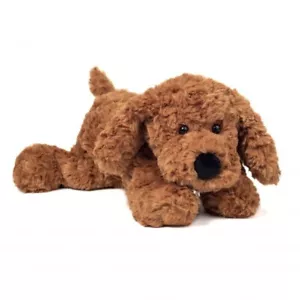 Teddy Hermann Schlenkerhund Braun 28cm Kuscheltier Stofftier Plüschtier Hund - Bild 1 von 1