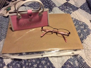 Girls’ Disney Princess Eyeglass Frames Giselle 125 Marchon W/case - Picture 1 of 4