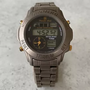 Citizen Titanium Thunder Bird Multifunction Quartz Chronograph Watch - Picture 1 of 20
