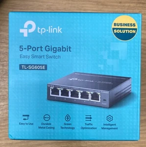 TP-Link TL-SG605E - 5-Port Gigabit Easy Smart Switch - Gebraucht (Top) - UK - Bild 1 von 11
