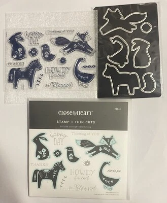 Комплект марок и тонких разрезов CTMH HILLSIDE COTTAGE #Z3948 новые!! - Изображение 1 из 2