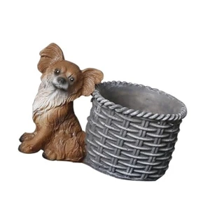 Maceta de resina para alféizar de ventana y decoración de escritorio adorno de maceta de animales - Imagen 1 de 11