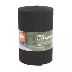 Ozark Trail Marine Boat Trailer Bunk Carpet Replacement Padding, Black - Picture 1 of 5