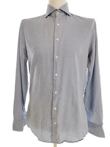 STENSTRÖMS T. 16 (41) Azul Hombre Camisa elegante Algodón 100% Manga larga - Imagen 1 de 5
