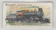 1902 WILLS - LOCOMOTIVES AND ROLLING STOCK (WITH I.T.C  CLAUSE) CARD #37