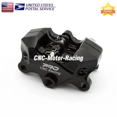 CNC Rear Brake Caliper Pump Cylinder 2 Piston 32mm Universal Aluminum 84mm - Image 1 of 4