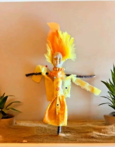 Muñeca espíritu nativo americano - Figura hecha a mano recipiente de intención de conjurar alma - Imagen 1 de 3