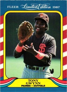 1987 Fleer Limited Edition Tony Gwynn #19 HOF San Diego Padres NrMt