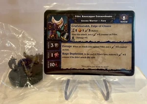 WOW Miniatures Fillet, Kneecapper Extraordinaire + Cards - Core Set Figure - New - Picture 1 of 5