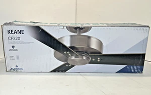 Emerson Kathy Ireland Keane 52" Graphite Ceiling Fan w/ Wall Control - No Blades - Picture 1 of 8