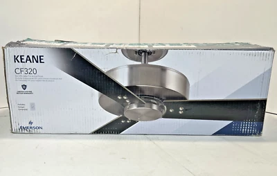 Emerson Kathy Ireland Keane 52" Graphite Ceiling Fan w/ Wall Control - No Blades - Image 1 of 4