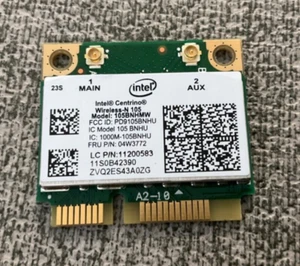 Lenovo Intel Wireless-N 105BNHMW Tiny WIFI wireless network 04W3772 TESTED OEM - Picture 1 of 2