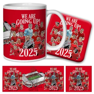 Charlton Athletic Promoted 2025 Mug & Coaster Set Great Fans Gift Set - Picture 1 of 1
