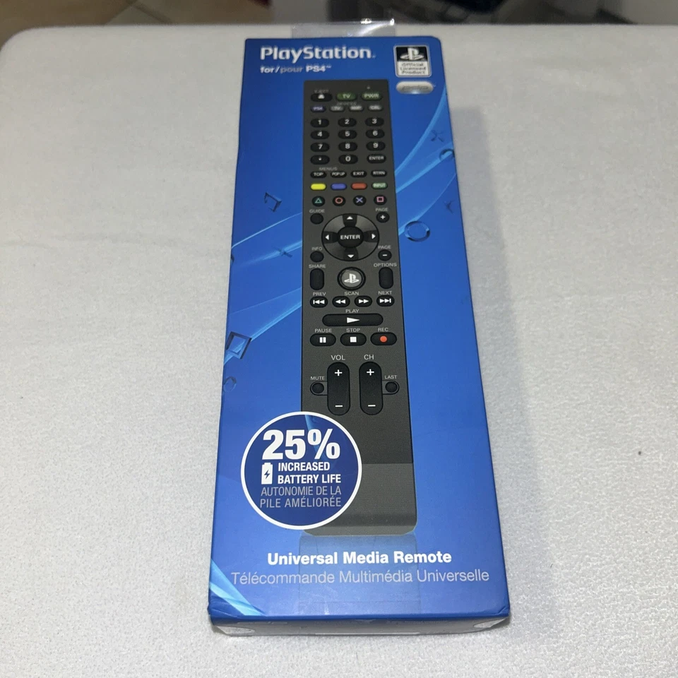 PS4 Controller Official Universal Media Remote. New Damaged Box - Image 1 of 4