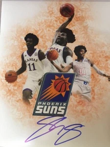 Josh Jackson Autogramm 11x14 Phoenix Suns 4th Overall Kansas Jayhawks signed - Bild 1 von 1