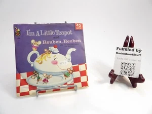 Cricketone Chorus I’m A Little Teapot/Reuben, Reuben 45RPM 139 Children's Record - Imagen 1 de 4