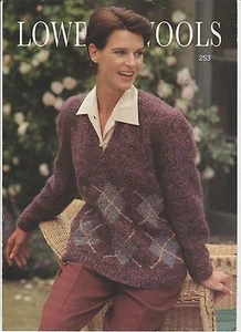 LADY'S 12 PLY V-NECK SWEATER optional Argyle Pattern - Picture 1 of 1