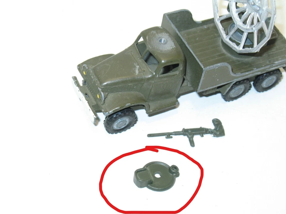 FJ, Supporto per Tetto Da Cabina GMC Militare (Mitragliatrice Gunner) R176 - Immagine 1 di 4