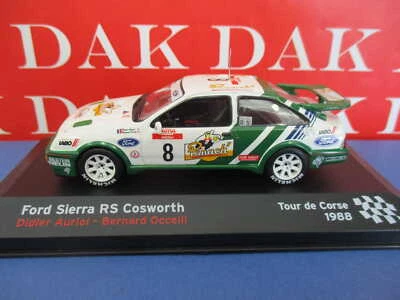 Die cast 1/43 Modellino Auto Ford Sierra RS Cosworth Tour Corse 1988 D. Auriol - Immagine 1 di 4