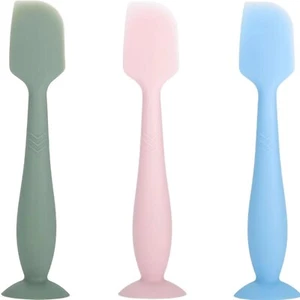Baby Diaper Cream Spatula 3 Pack Soft Silicone Butt paste Spatula Diaper Cream - Picture 1 of 7
