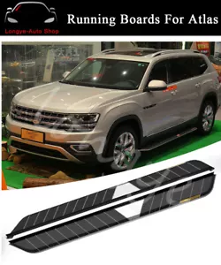 Fits for VW Atlas 2018-2024 Running Boards Side Step Nerf Bars Protector - Picture 1 of 5