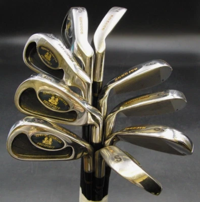 Set of 9 x Ray Cook Pro Spirit Irons 3-SW Regular Graphite Shafts Ray Cook Grips - Image 1 of 4