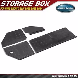 Guantera copiloto pasajero delantero almacenamiento inserto divisor para Ford Bronco 21-24 - Imagen 1 de 9