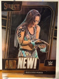 2023 WWE Panini Select ROXANNE PEREZ AND NEW - Silver Prizm - NM - Free Ship - Picture 1 of 3