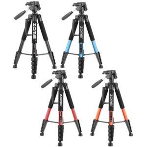 Trípode de viaje ZOMEI aluminio Q-188 monopie y cabezal esférico para cámara DSLR 74 pulgadas - Imagen 1 de 36