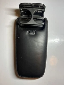 1998 jaguar xjr black center armrest cupholder read description see all pics - Picture 1 of 7