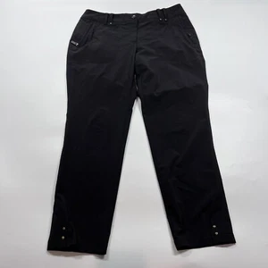 Jamie Sadock Stretch Pants Long Golf Womens Size 0 Black - Picture 1 of 8