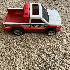 1989 Nylint Bay Boss Racing Red 1:24 Plastic Truck 8” Long - Picture 1 of 9