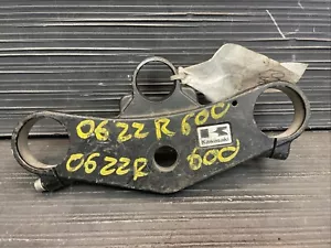 2006 Kawasaki Ninja ZZR00 top triple tree fork tube bridge #72524 - Picture 1 of 8
