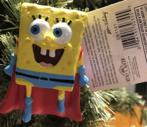 Neu mit Etikett Kurt Adler Sponge Bob Weihnachtsschmuck KOSTENLOSER VERSAND - Bild 1 von 5
