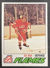 1977-78 O-Pee-Chee OPC Hockey - #301 Ed Kea - Atlanta Flames