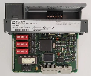 ALLEN BRADLEY 1746-ASB REMOTE I/O ADAPTER SLC500 - Picture 1 of 5